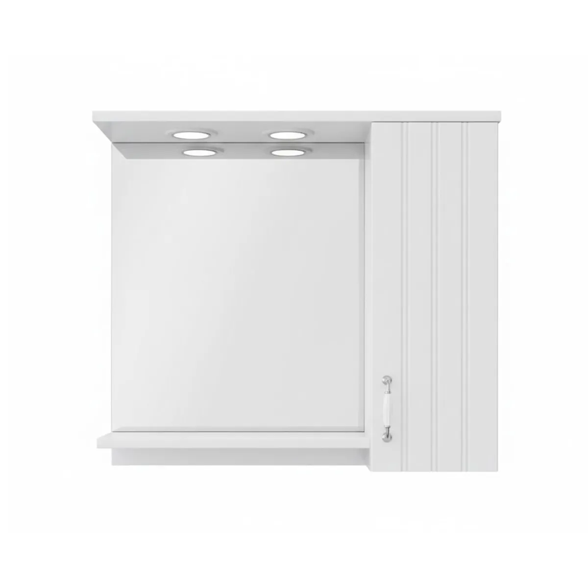 ГОРЕН ШКАФ ДЕСЕН С ОГЛЕДАЛО - ПАРОС, 483577