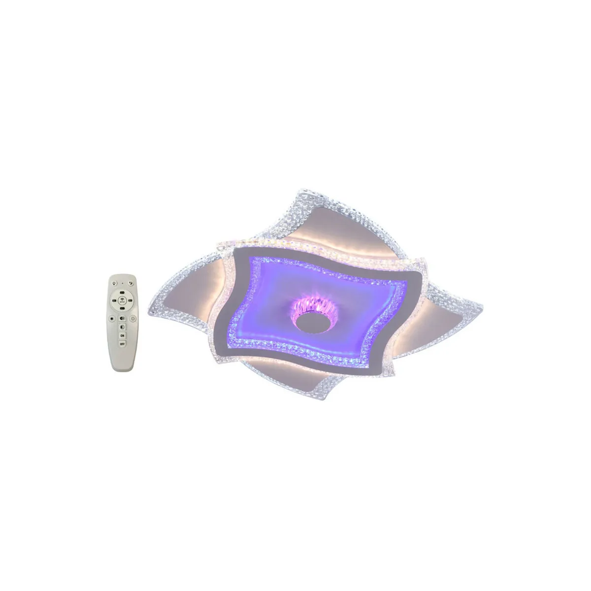 LED ПЛАФОН 75W - RGB EFFECT/BUBBLES/- 13057/22676