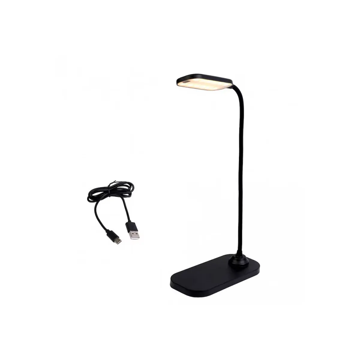 LED НАСТОЛНА ЛАМПА SIGMA 5V 3W 3000K-6500K ЧЕРНА 0300214