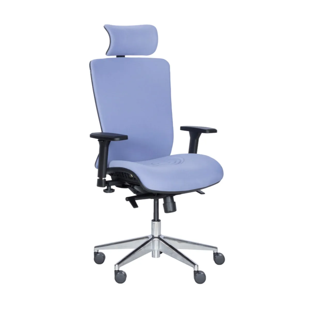 ЕРГОНОМИЧЕН ОФИС СТОЛ COTIA - СИН