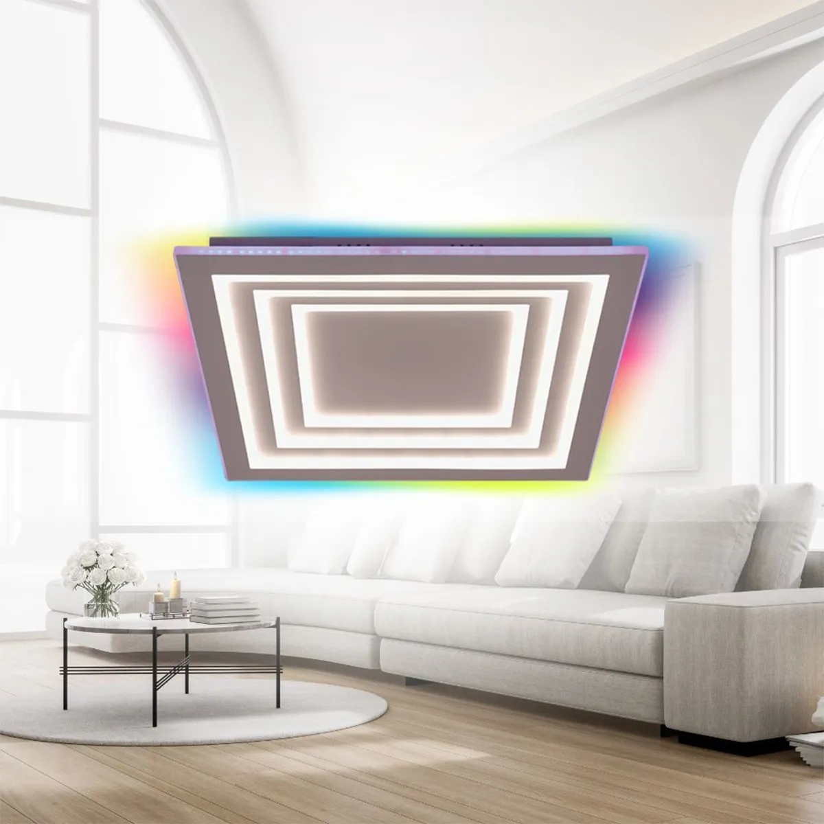 RGB LED ПЛАФОН С ДИСТАНЦИОННО DAKOTA 102W/   5171