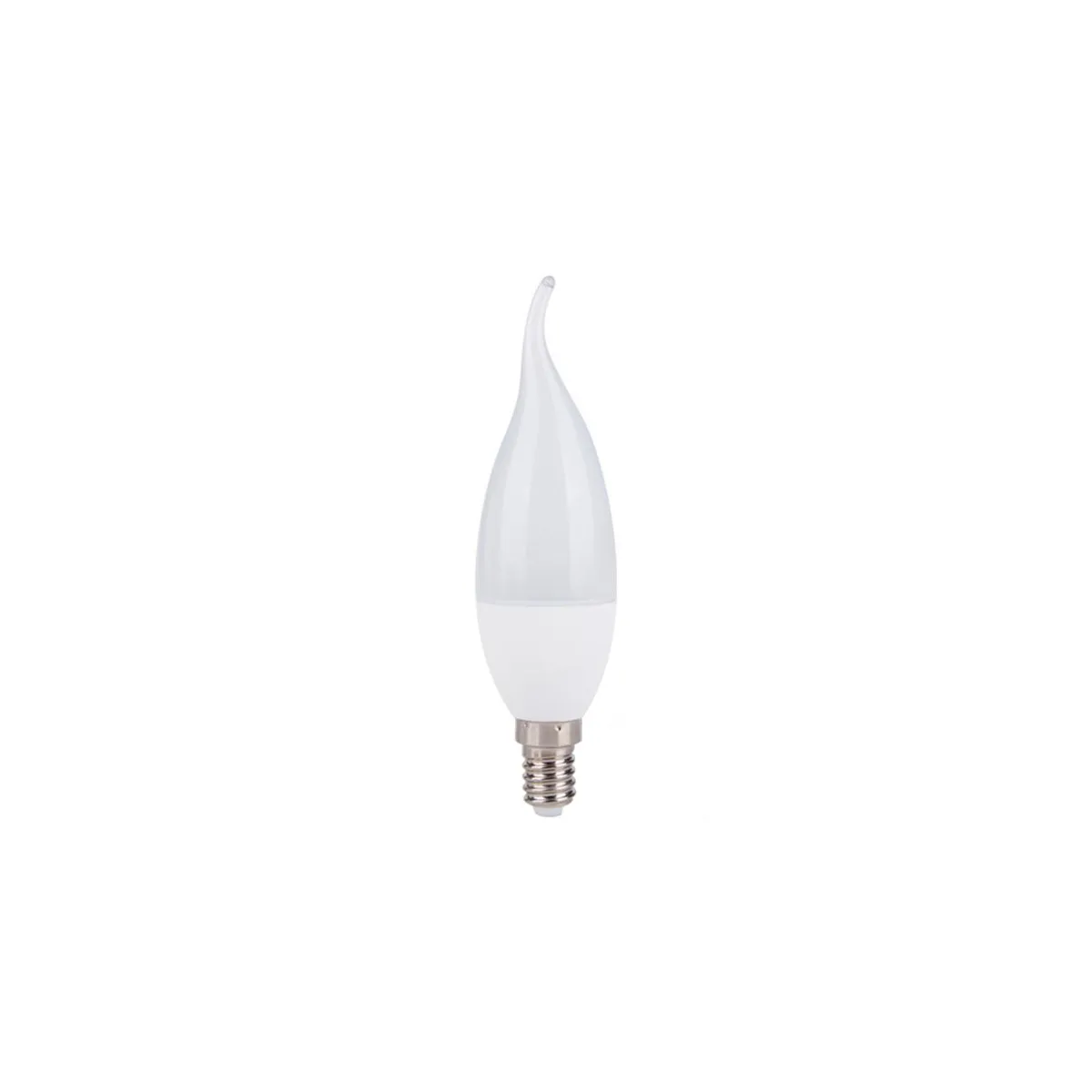 LED ЛАМПА PLASTIC 5W 220V E14 B35 MAT NW 4000K 2832