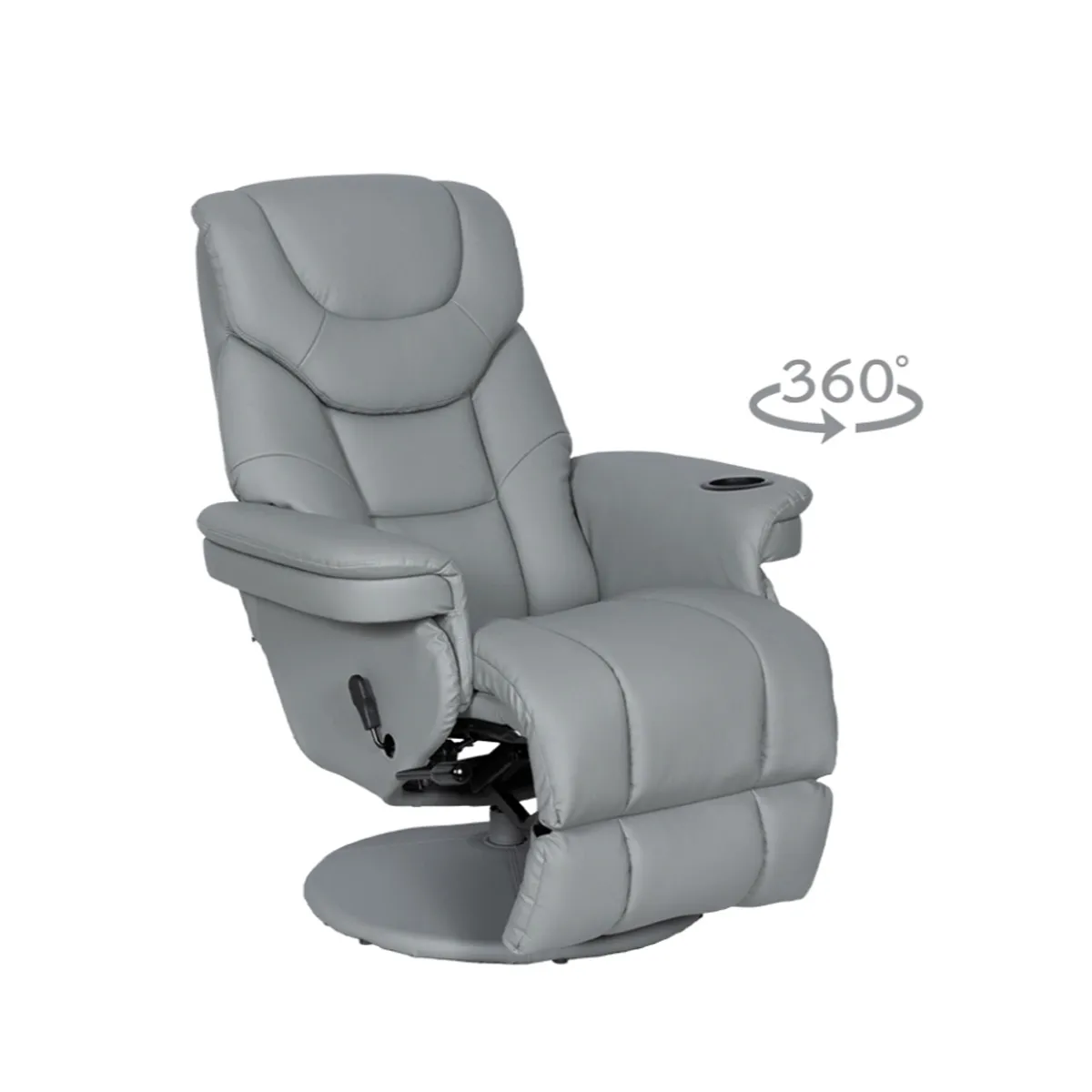 КРЕСЛО TIA - СИВО