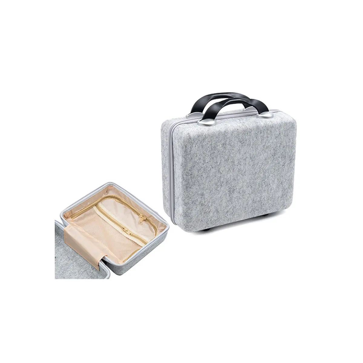 ЧАНТА КУФАР 28*23*12СМ МЕЧЕ СИВО И02-21303/3