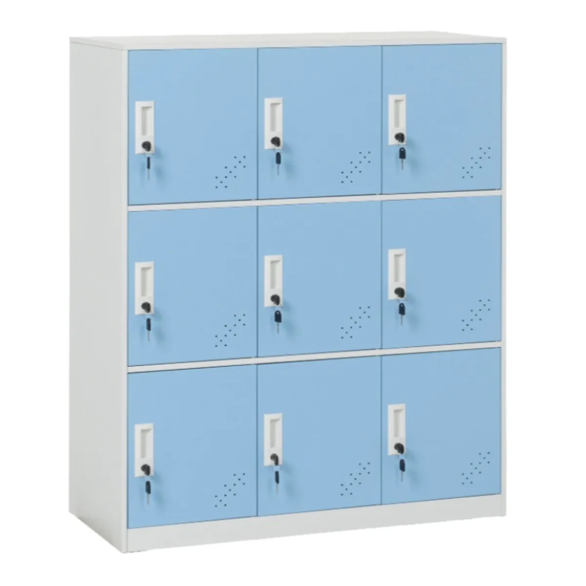 МЕТАЛЕН ШКАФ CARMEN CR-1298 K - БЯР / СИН