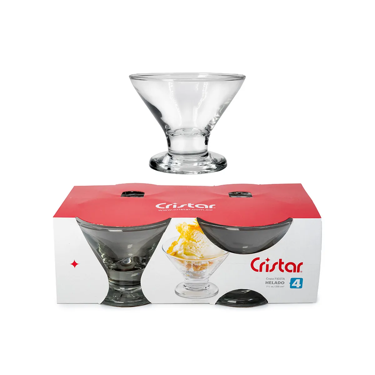 КОМПЛЕКТ КУПИ ЗА СЛАДОЛЕД FIESTA 214МЛ 4 БРОЯ  И050-1008