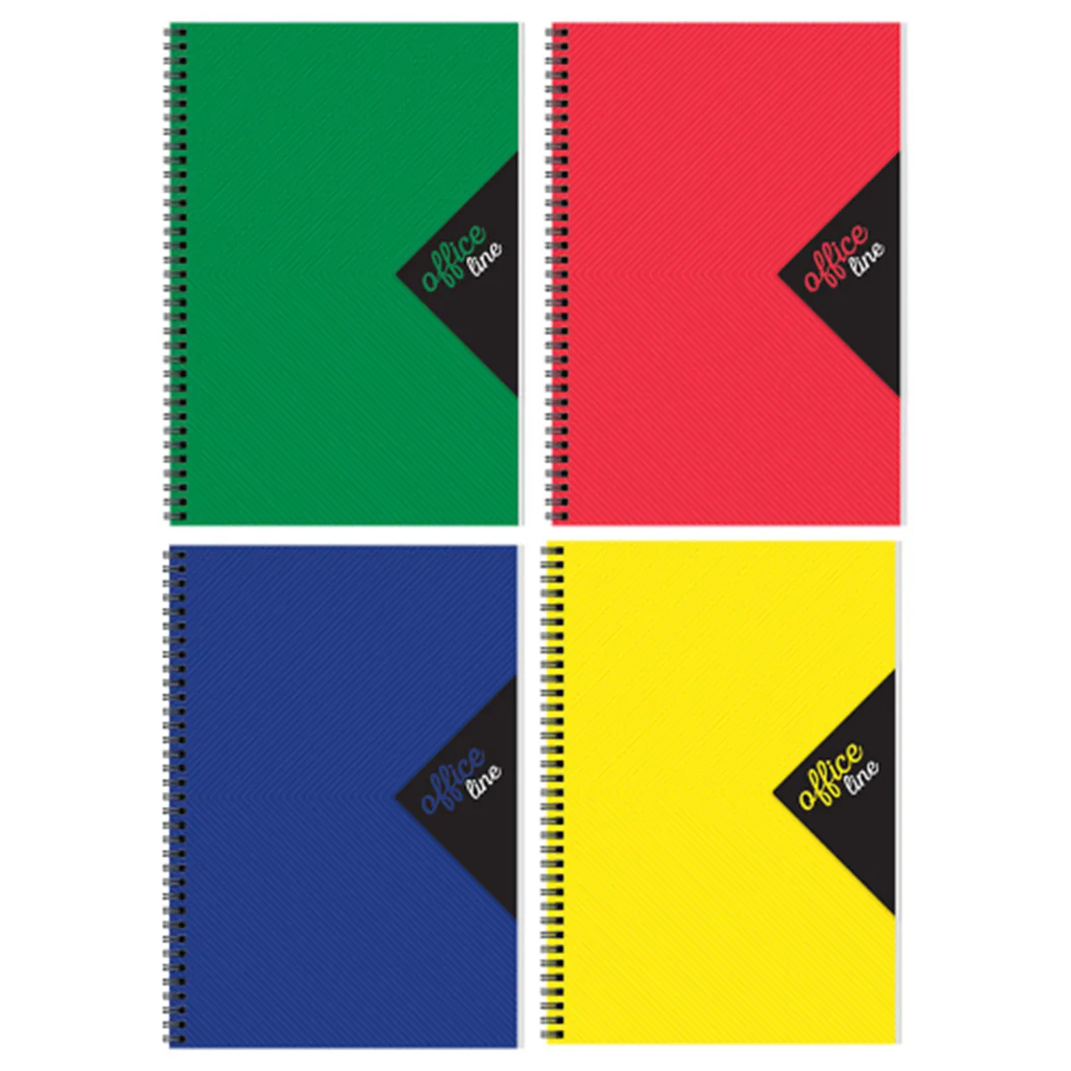 ТЕТРАДКА А5  - ILIJANUM OFFICE 80Л СПИРАЛА/ 45674