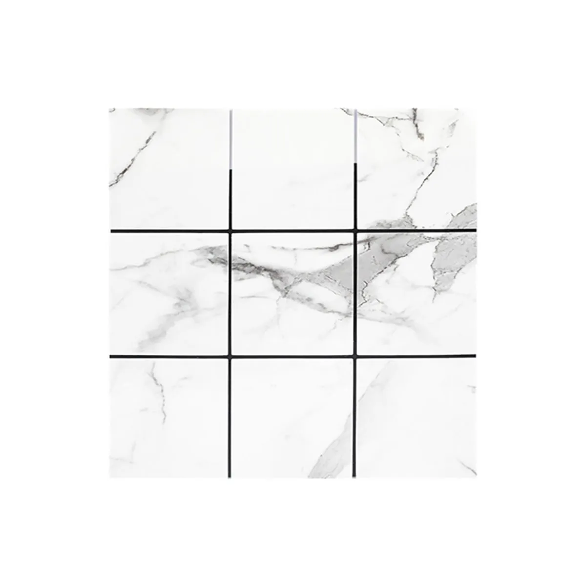 СТИКЕР ЗА СТЕНА КВАДРАТИ 30*30 БЯЛ МРАМОР - И02-21282