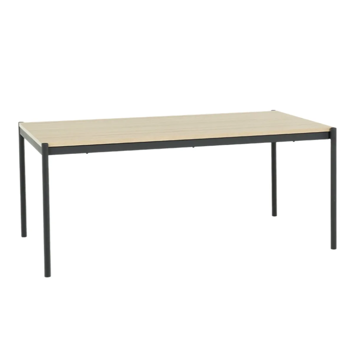 ТРАПЕЗНА МАСА KIRUNA - БУК / ЧЕРНО