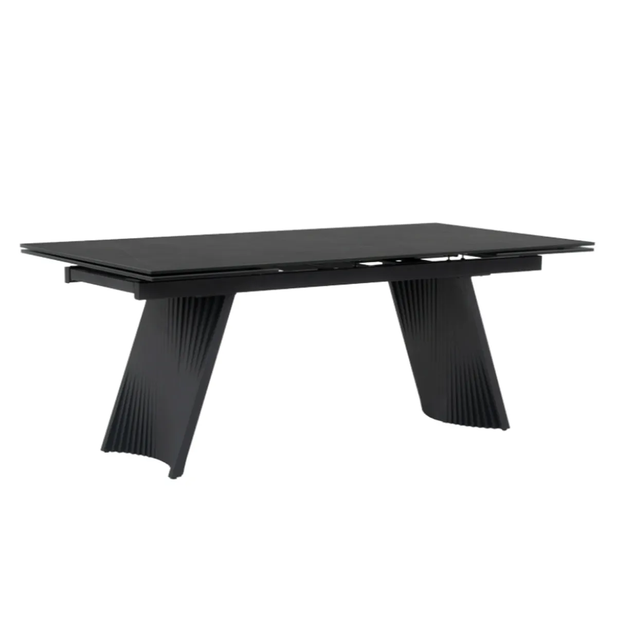 РАЗТЕГАТЕЛНА ТРАПЕЗНА МАСА KOWAL - ЧЕРНА