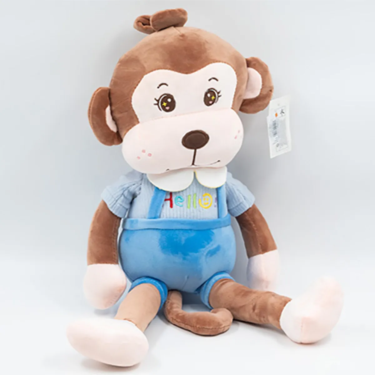 ПЛЮШЕНА ИГРАЧКА МАЙМУНА МОМЧЕ/МОМИЧЕ 50СМ И02-22592/1/2