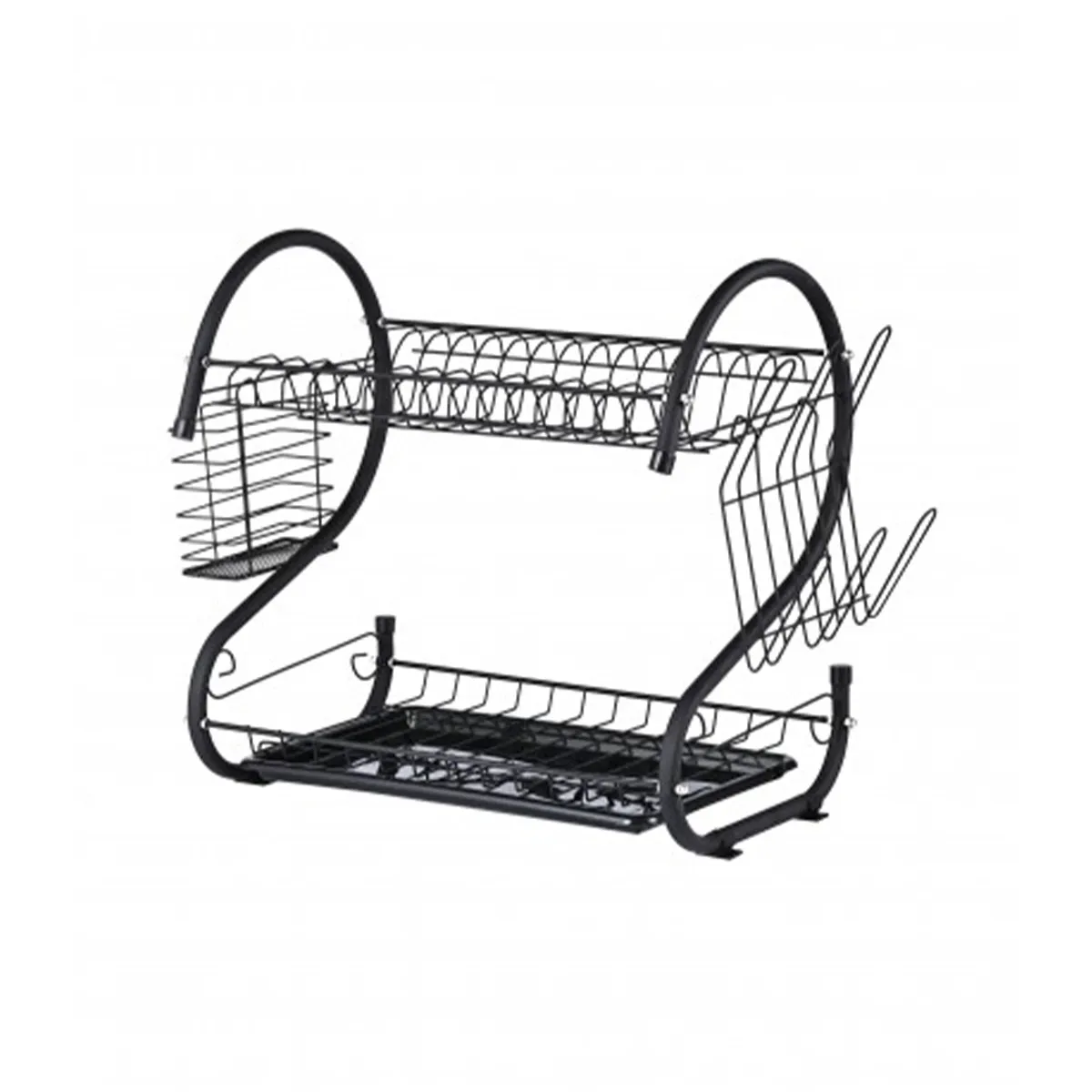 СУШИЛНИК ЗА СЪДОВЕ ROSBERG МОД. R53000H, 2 НИВА - ЧЕРЕН