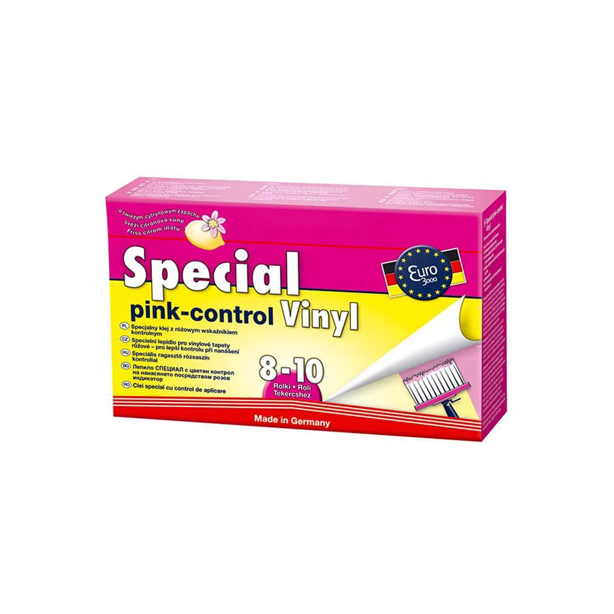 ЛЕПИЛО ЗА ТАПЕТИ EURO 3000 INDIKATOR PINK 300ГР