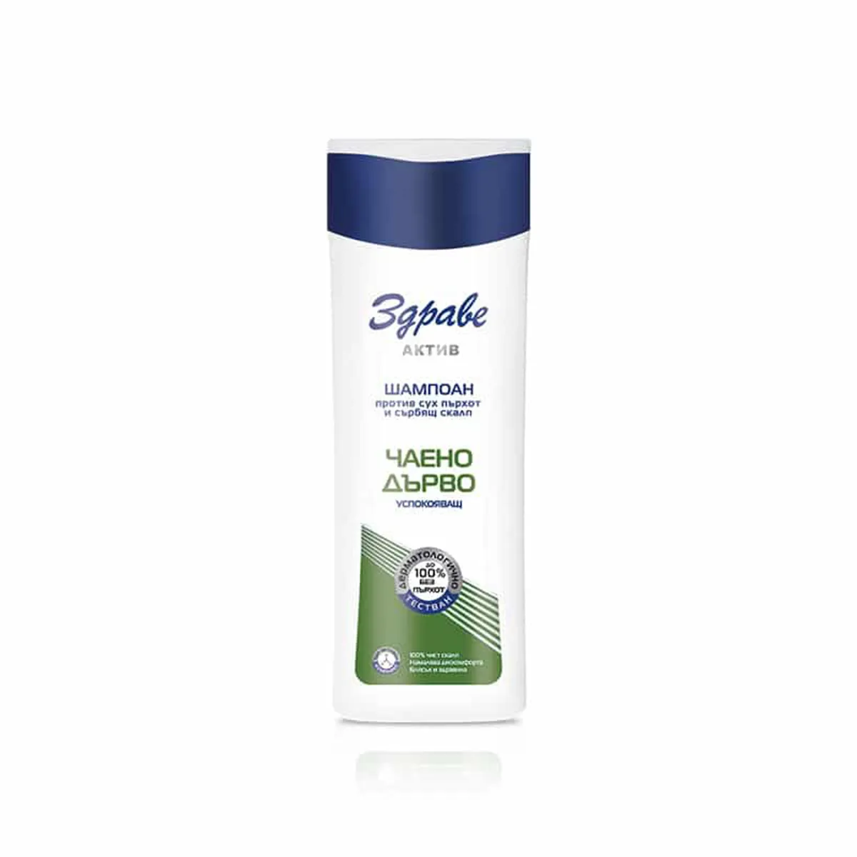 ШАМПОАН ЗДРАВЕ АКТИВ -ЧАЕНО ДЪРВО, 0,300МЛ./  3620035
