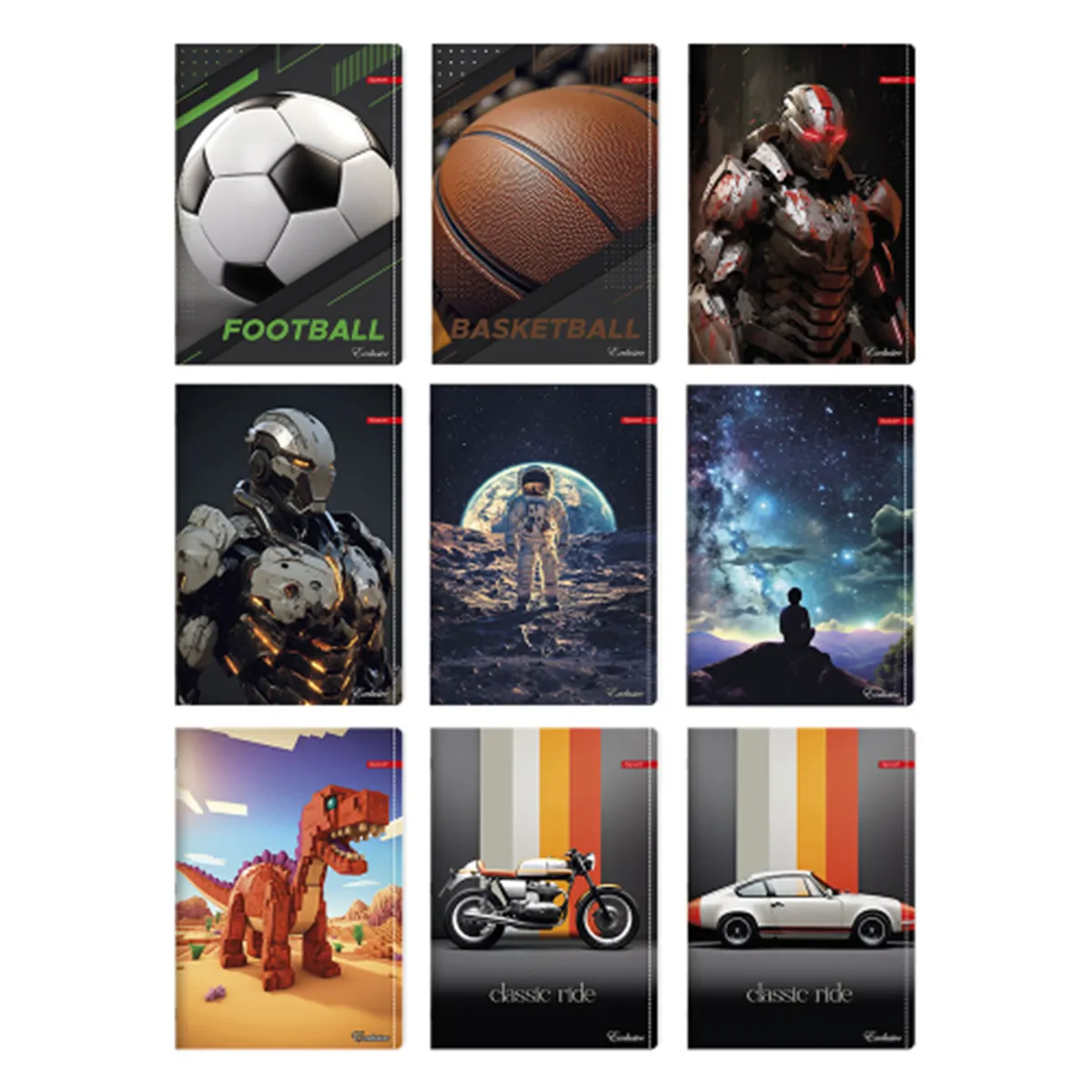 ТЕТРАДКА A5 ILIJANUM - CLASSIC RIDE/EXCLUSIVE. 80Л.,/  48357