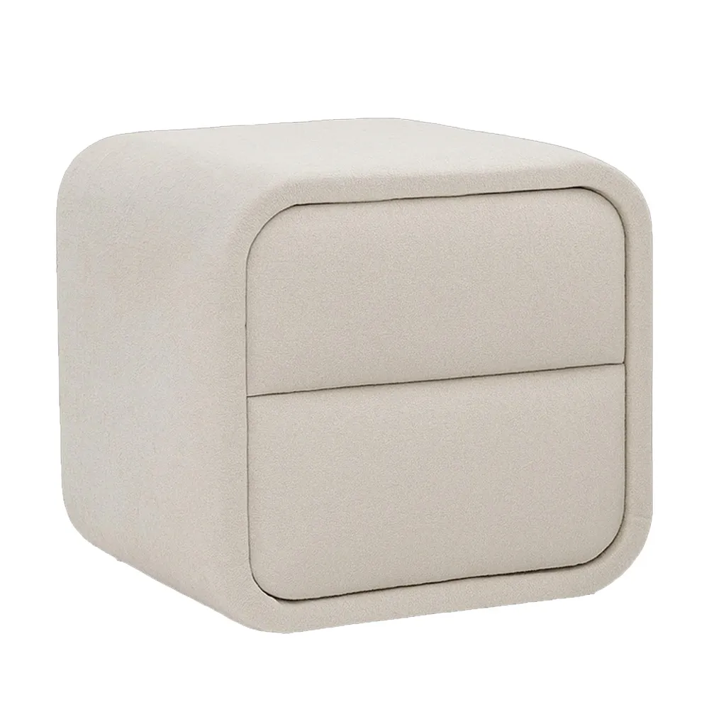 НОЩНО ШКАФЧЕ ЗА СПАЛНЯ BUMBY - БЯЛ 1