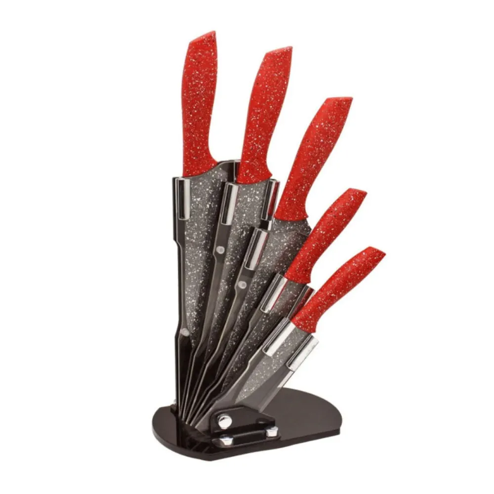 КОМПЛЕКТ НОЖОВЕ VOLTZ OV51633A5 5BR ЧЕРВЕН МЕЛАНЖ