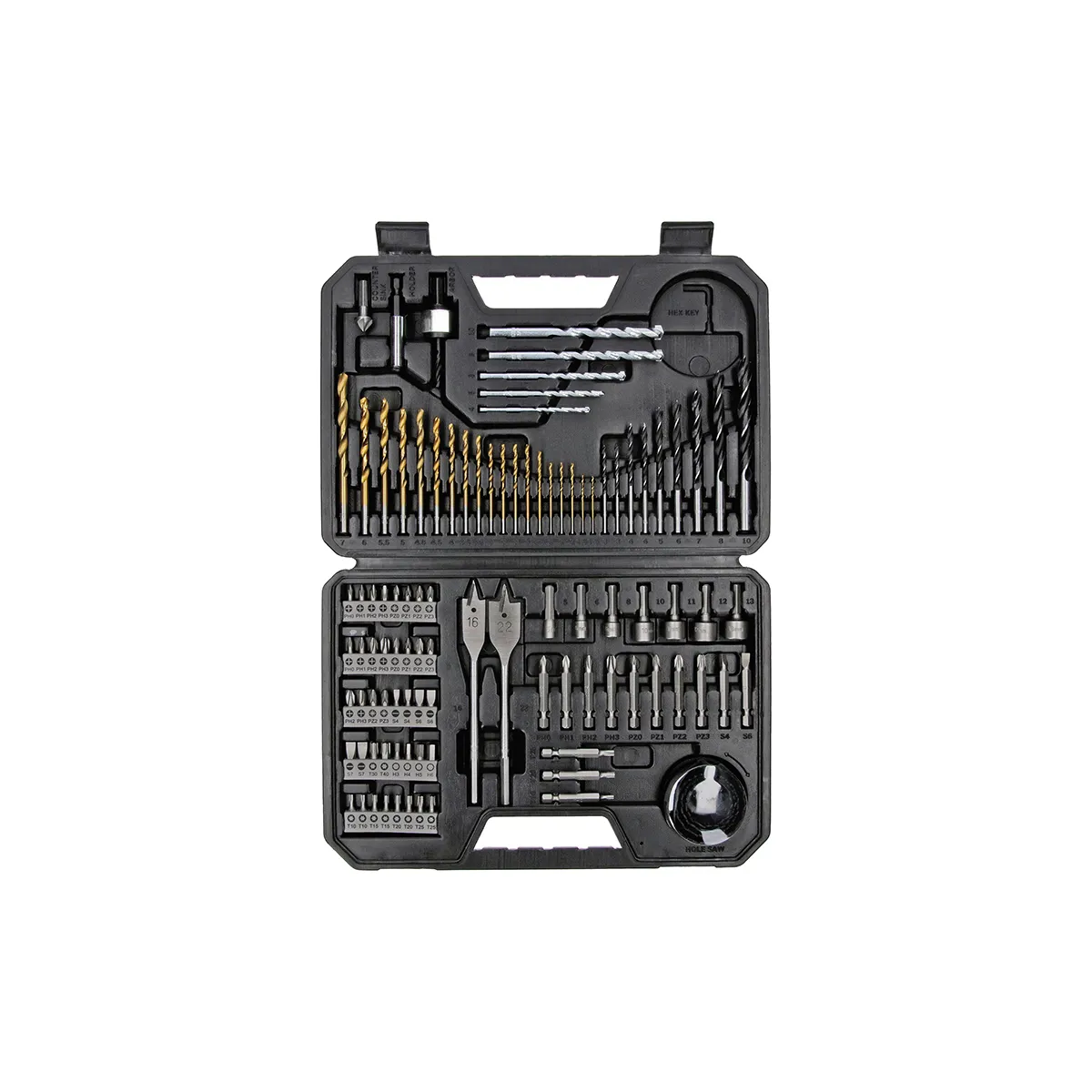 УНИВЕРСАЛНИ СВРЕДЛА И БИТОВЕ BOSCH - 103 ЧАСТИ, 2607017367