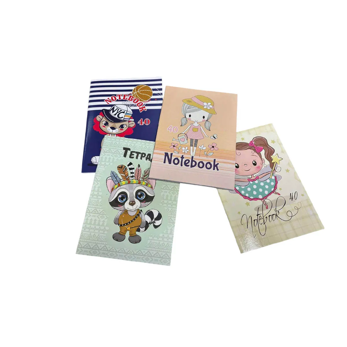 ТЕТРАДКА А5 МАЛЪК КВАДРАТ 5/5 МК 40Л. ОФСЕТ - 40071