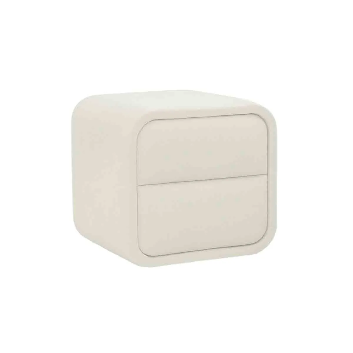 НОЩНО ШКАФЧЕ ЗА СПАЛНЯ ATHENA - СЛОНОВА КОСТ SY