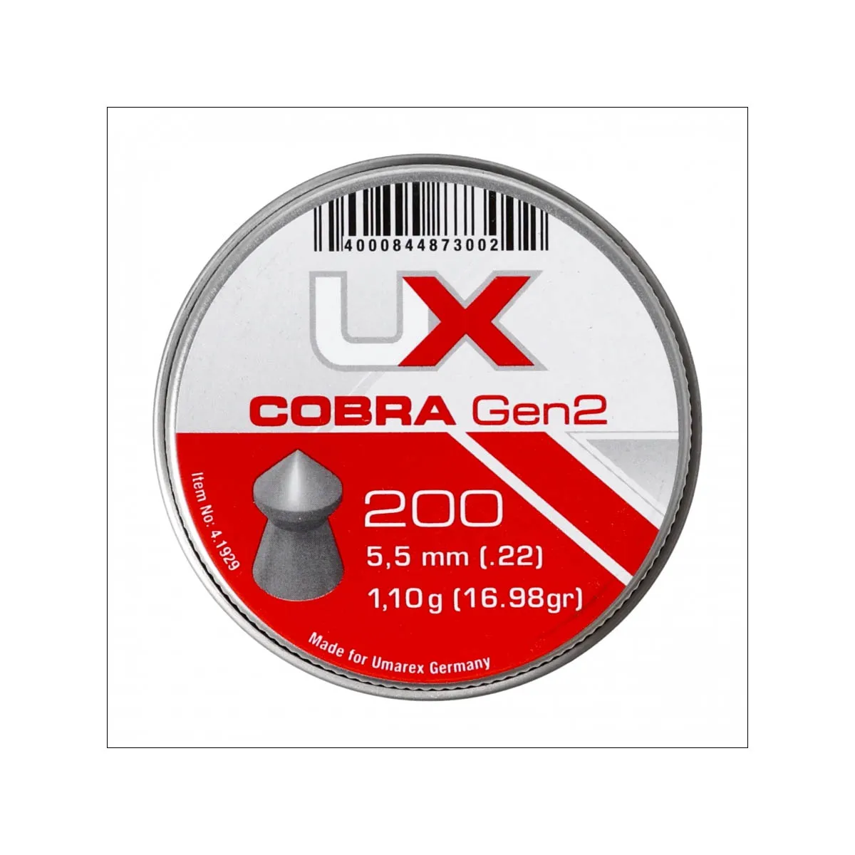САЧМИ COBRA GEN2 - КАЛ. 5.5ММ., 200БР./      520715