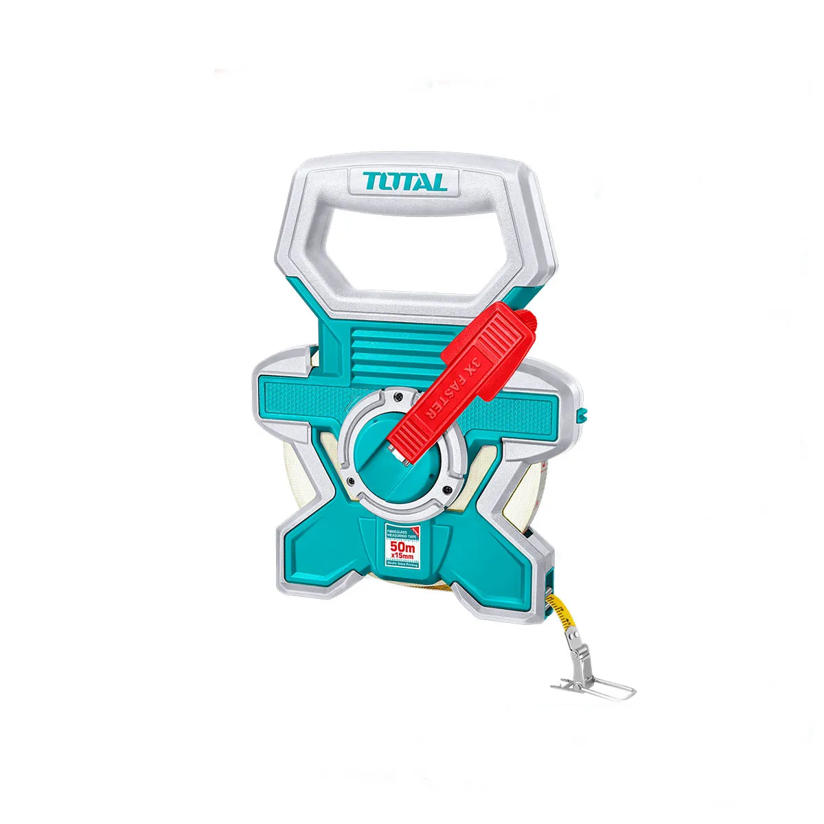 РОЛЕТКА ГЕОДЕЗИЧЕСКА TOTAL 50М 15ММ  18506
