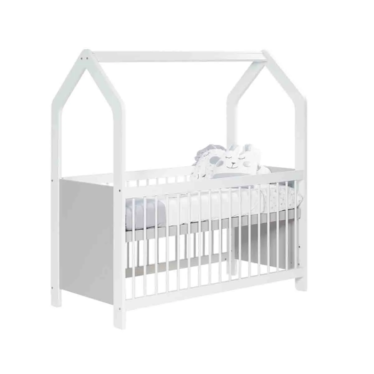 РЕГУЛИРУЕМА БЕБЕШКА КОШАРА WHITE HOUSE 70 X 140