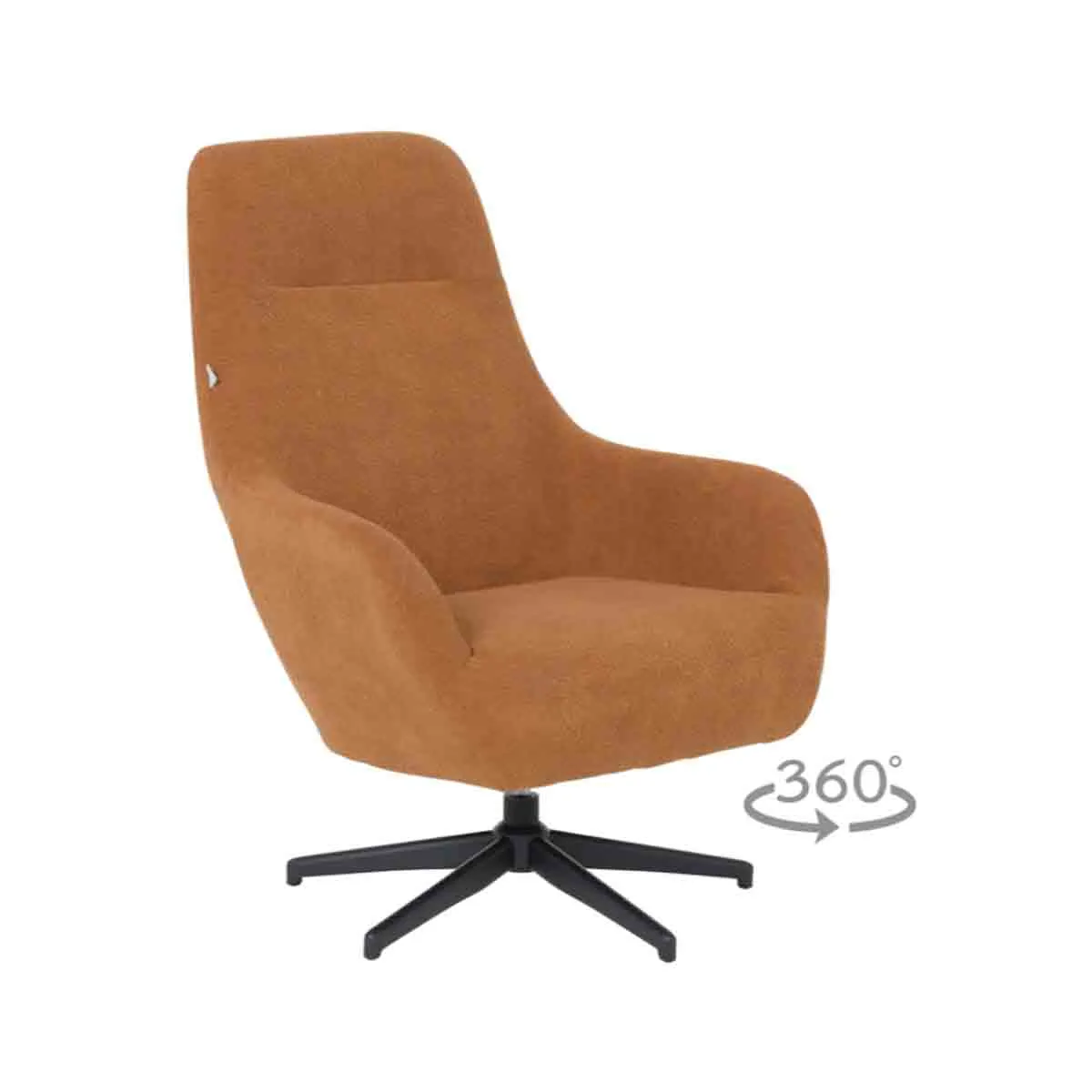 КРЕСЛО DANI - ОРАНЖЕВО