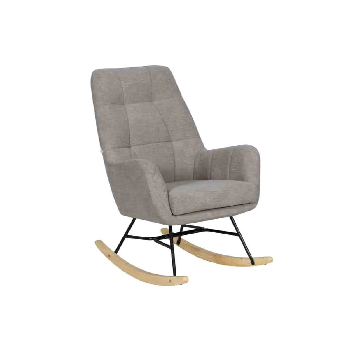 ЛЮЛЕЕЩО КРЕСЛО BIANCA - СИВО