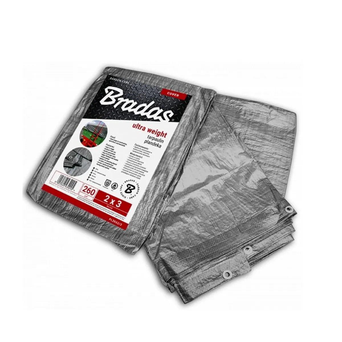 ПЛАТНИЩЕ - BRADAS ULTRA WEIGHT, 2 x 4 M / 260ГР/М2, PL2602/4