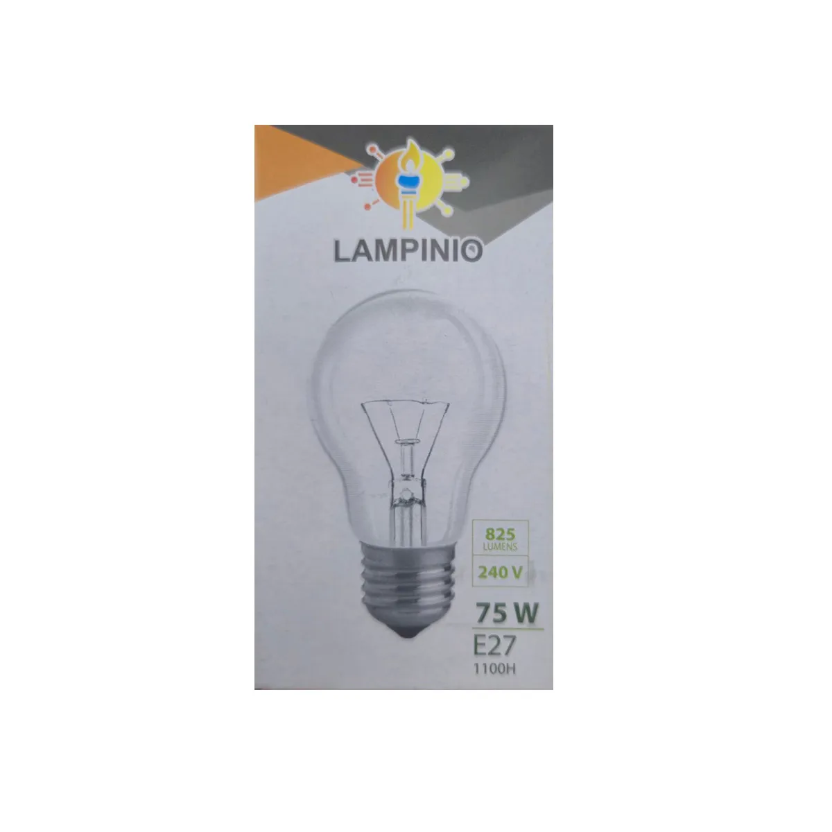 КРУШКА LAMPINIO E27 75W 900032