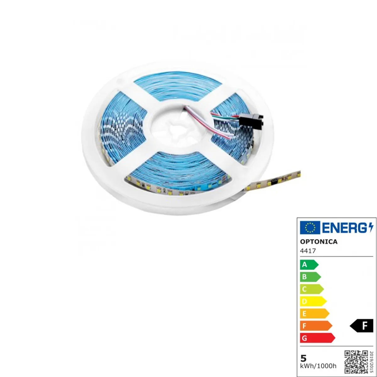 LED ЛЕНТА RUNNING WATER EFFECT SMD2835 4.8W 4000K 4417
