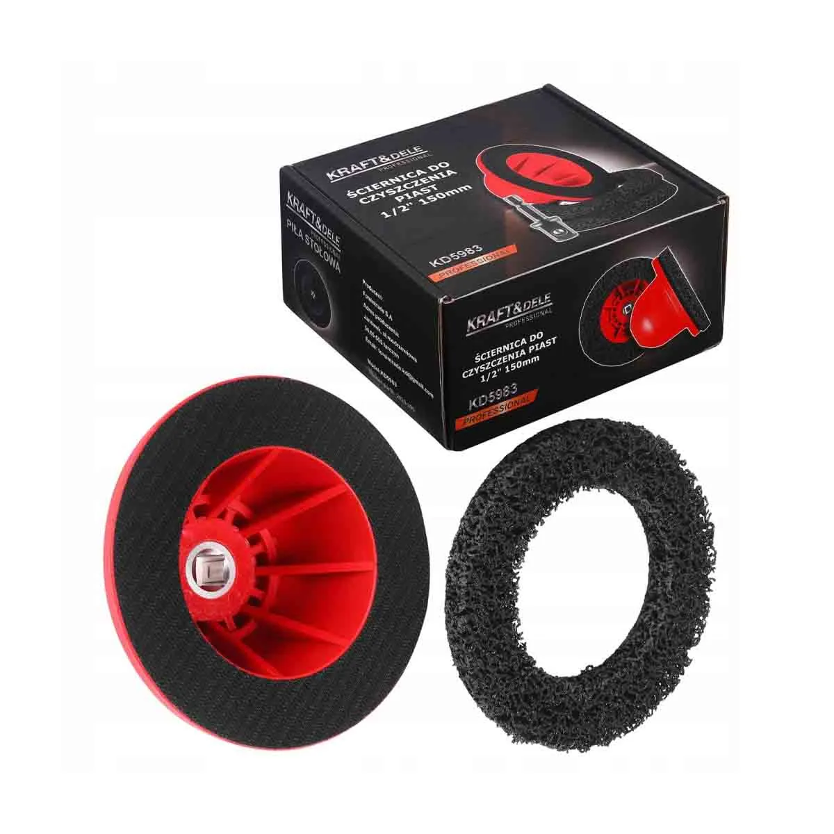 ДИСК ЗА ПОЧИСТВАНЕ НА ГЛАВИНИ 1/2'' 150ММ 75983 KD5983