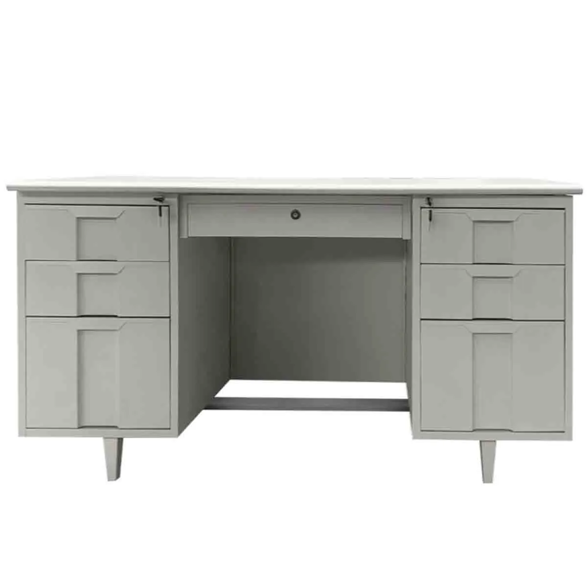 МЕТАЛНО БЮРО CARMEN CR-1319 L - СИВО