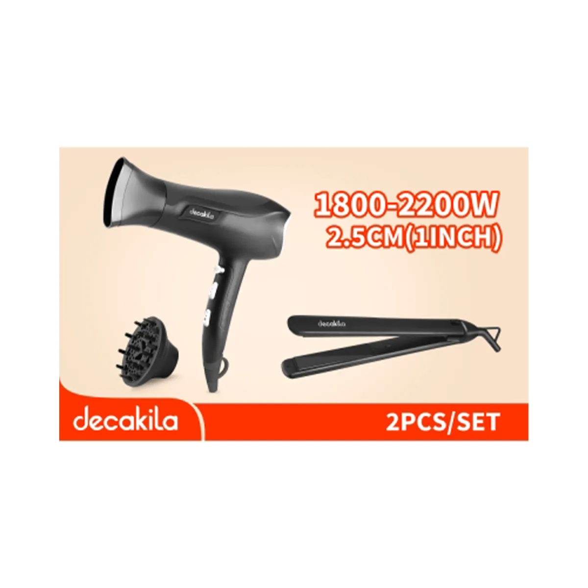 СЕШОАР И ПРЕСА ЗА КОСА DKL KEHS041B