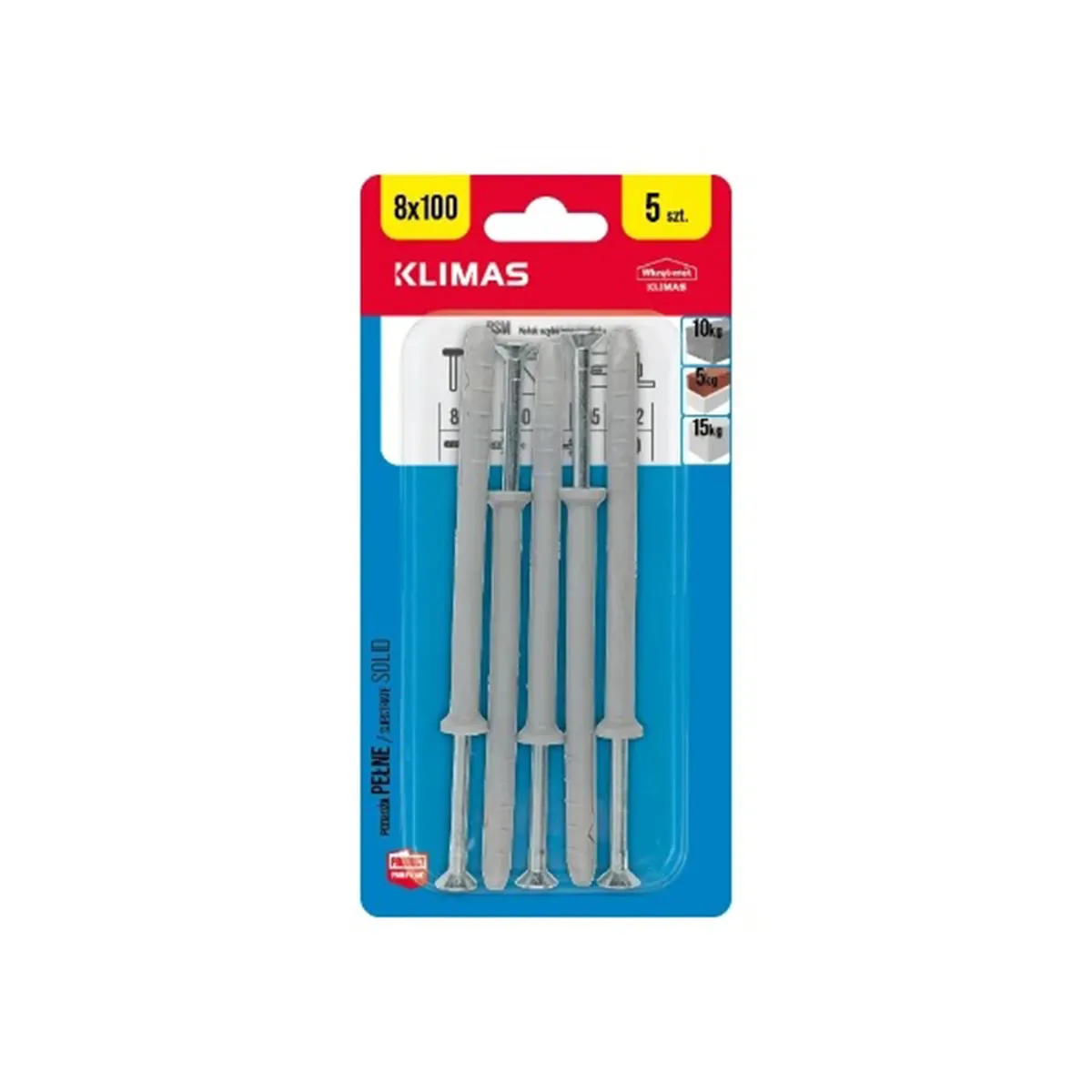 ДЮБЕЛ-ПИРОН 8*100 BSM-08100