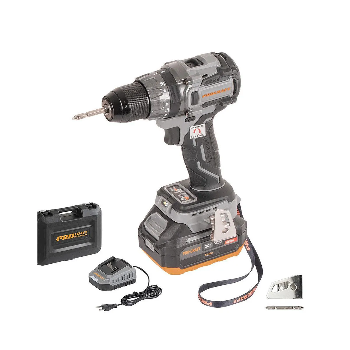 ВИНТОВЕРТ УДАРЕН - PROCRAFT, CD20A