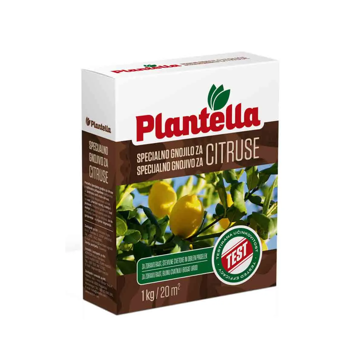 ТОР PLANTELLA ЗА ЦИТРУСИ, ГРАНУЛИРАН 1КГ./ 51542