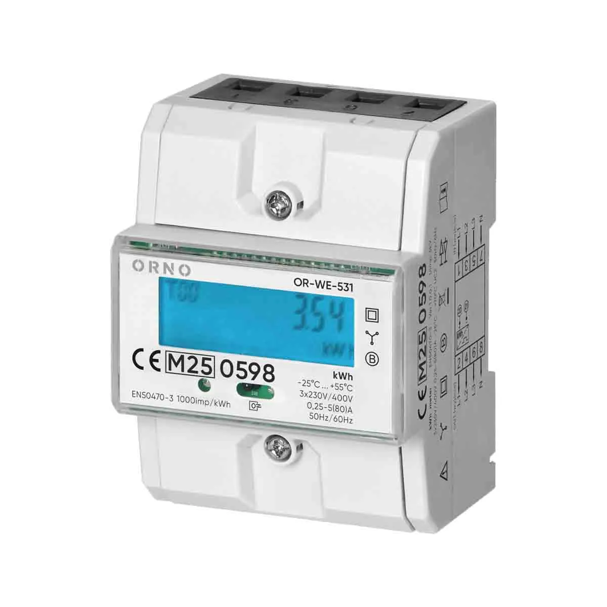 ТРИФАЗЕН ЕЛЕКТРОМЕР - 80А