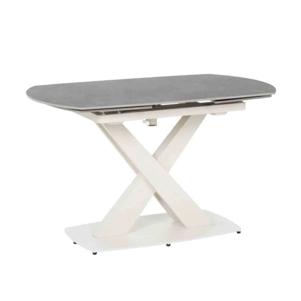 РАЗТЕГАТЕЛНА ТРАПЕЗНА МАСА - MATEO, СИВА
