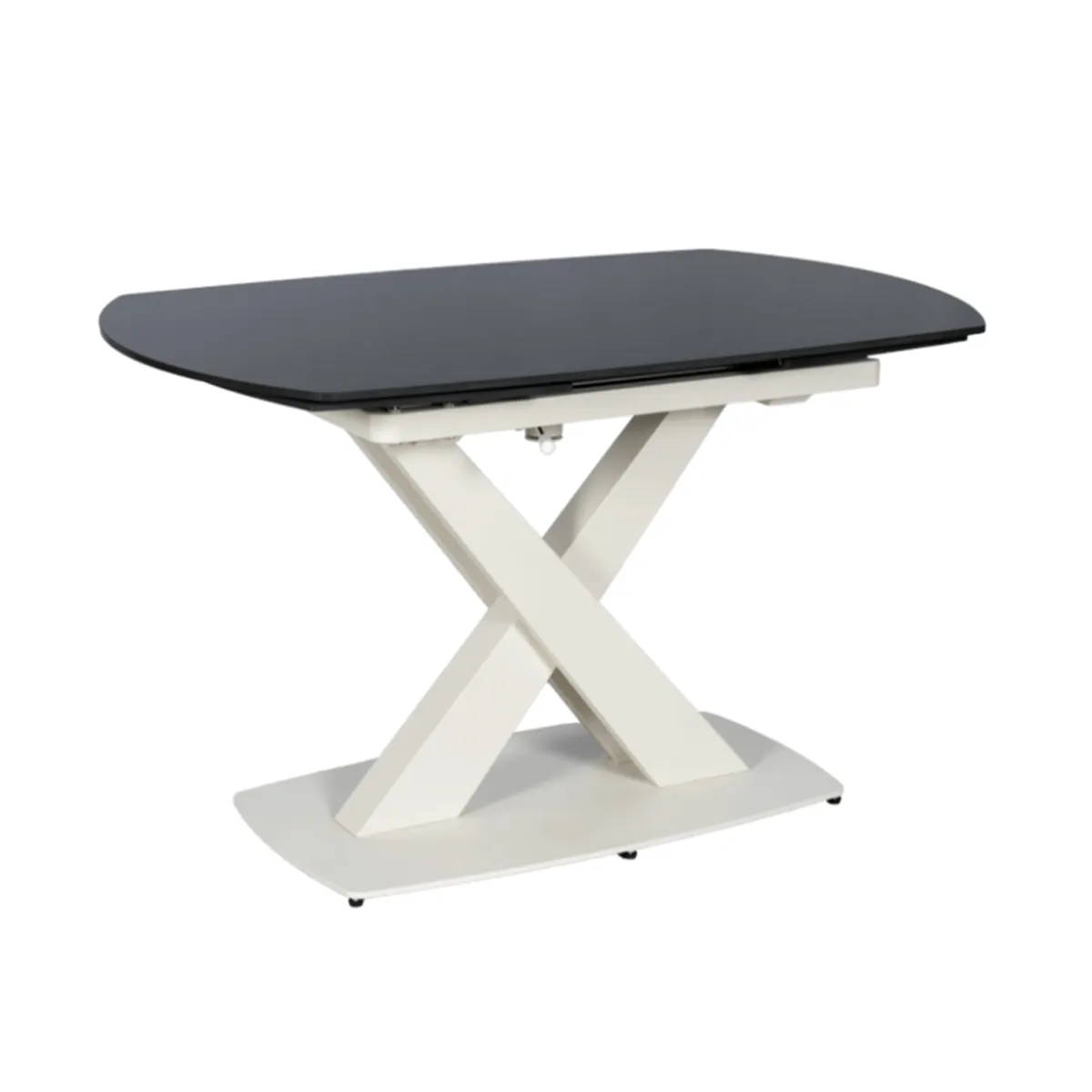 РАЗТЕГАТЕЛНА ТРАПЕЗНА МАСА - MATEO, ЧЕРНА