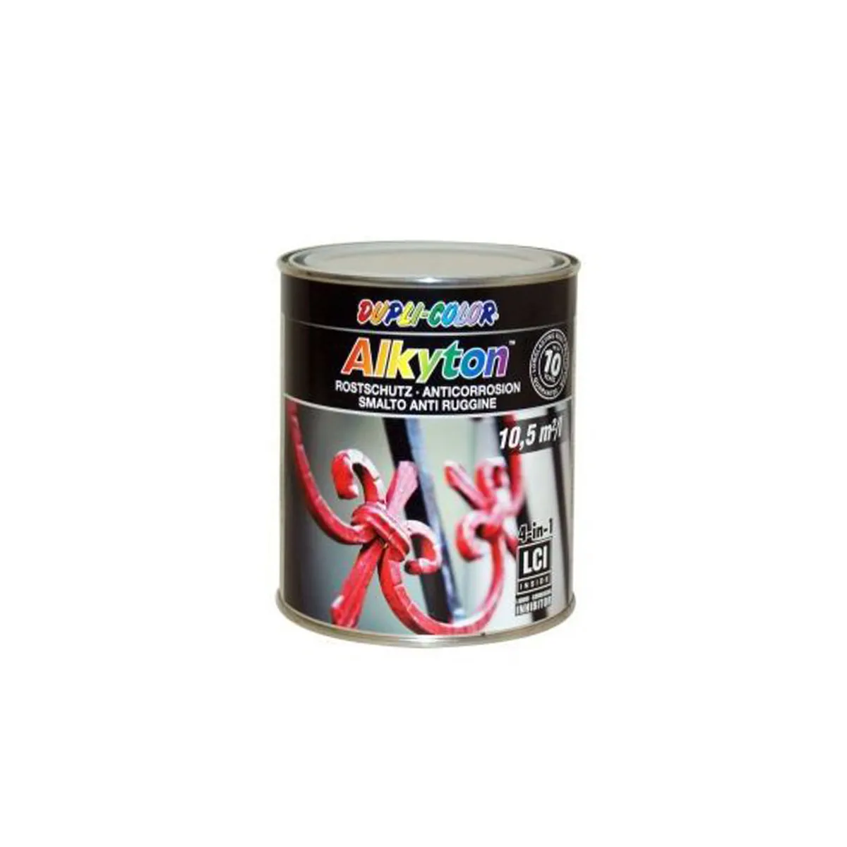 БОЯ ЗА МЕТАЛ DUPLI COLOR -  RAL 1716, САТЕН АНТРАЦИТ, 750МЛ