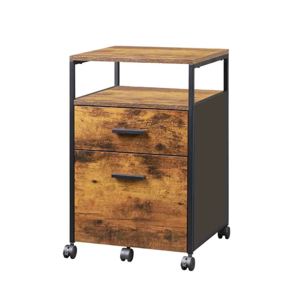 ШКАФ С КОЛЕЛЦА И ЧЕКМЕДЖЕТА - MOB CAB WOOD