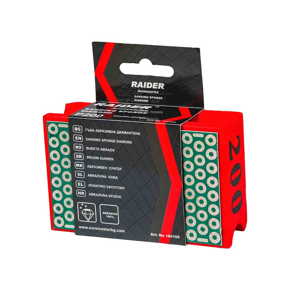 АБРАЗИВНА ГЪБА - DIAMOND, P200 - 189109