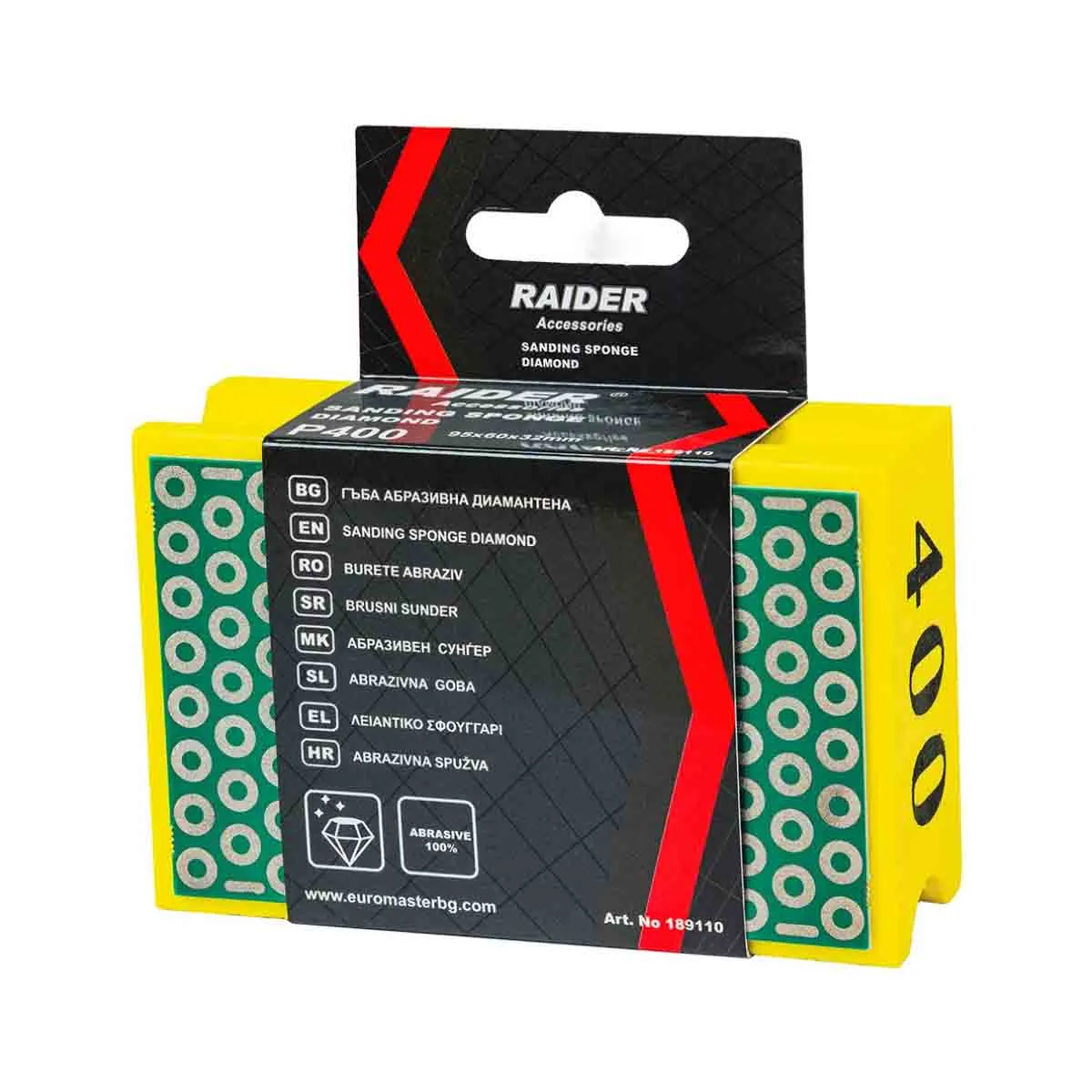 АБРАЗИВНА ГЪБА - DIAMOND, P400 - 189110
