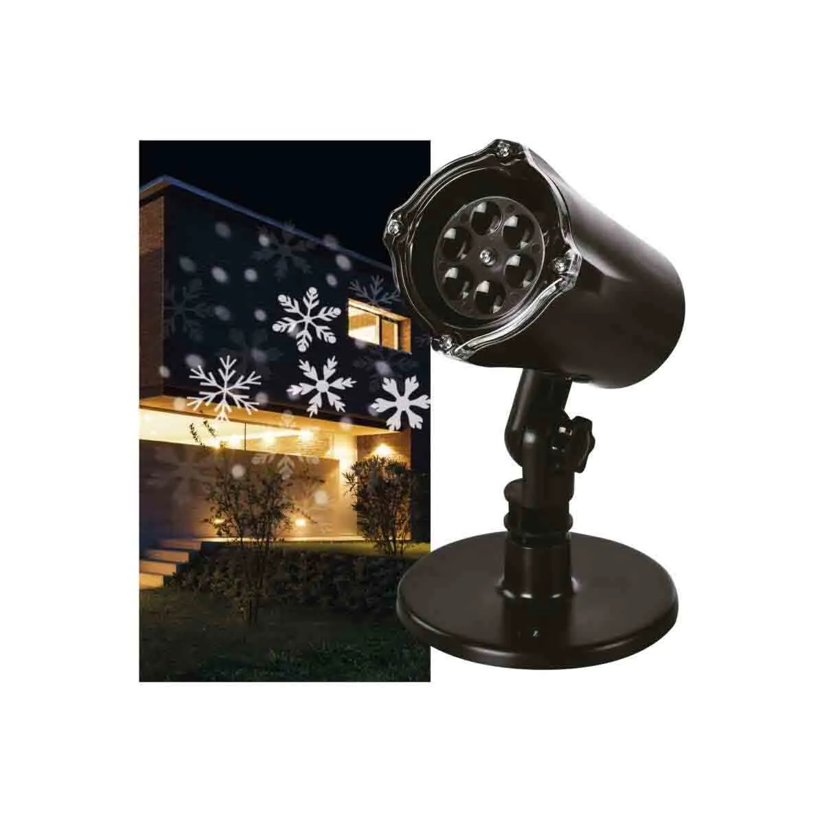 LED ПРОЖЕКТОР - СНЕЖИНКИ, DCPC04