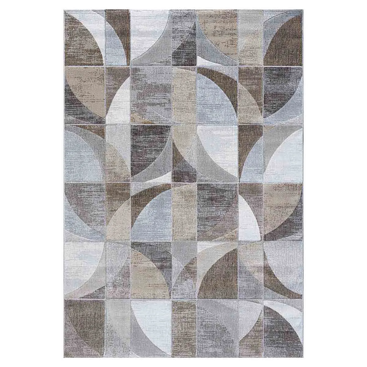 КИЛИМ - ARGENTUM, ВИТРАЖ, БЕЖОВ, 160Х230 - 21163650