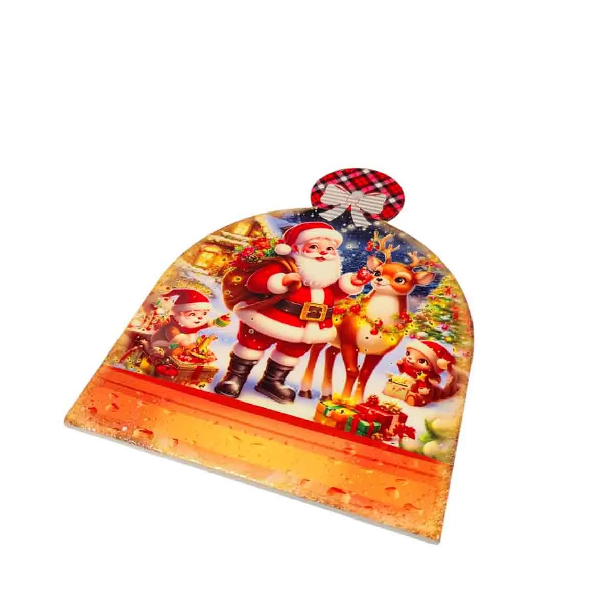 КЕРАМИЧНА ПОДЛОЖКА - СВЕТЛА КОЛЕДА, 02-25149/1