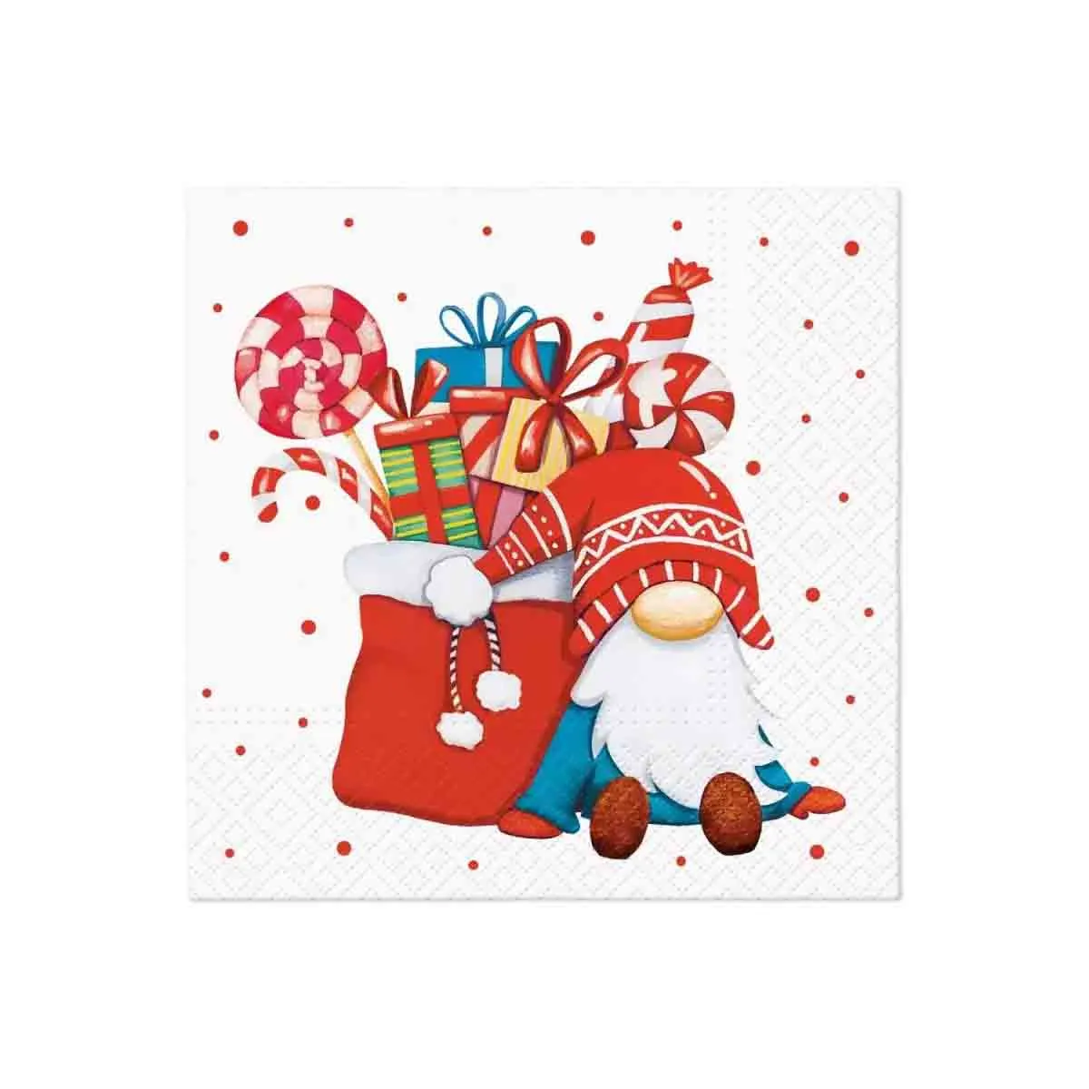 КОЛЕДНИ САЛФЕТКИ -  ДЖУДЖЕТА, 242-000