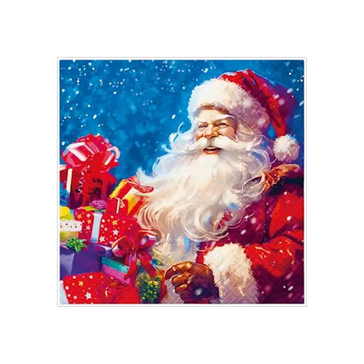 КОЛЕДНИ САЛФЕТКИ - ДЯДО КОЛЕДА, 240-000